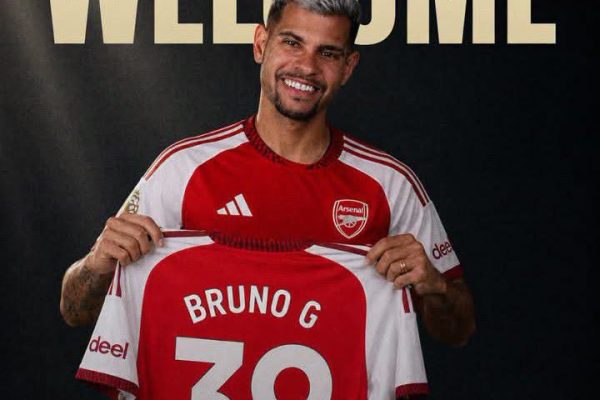 TRANSFER: Bruno Guimaraes completes Arsenal medicals, to sign four-year contract