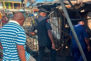 Kwara Fire Chief visits Ita-Amodu fire scene, commends community support