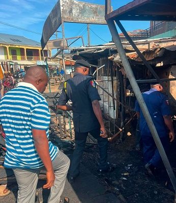 Kwara Fire Chief visits Ita-Amodu fire scene, commends community support