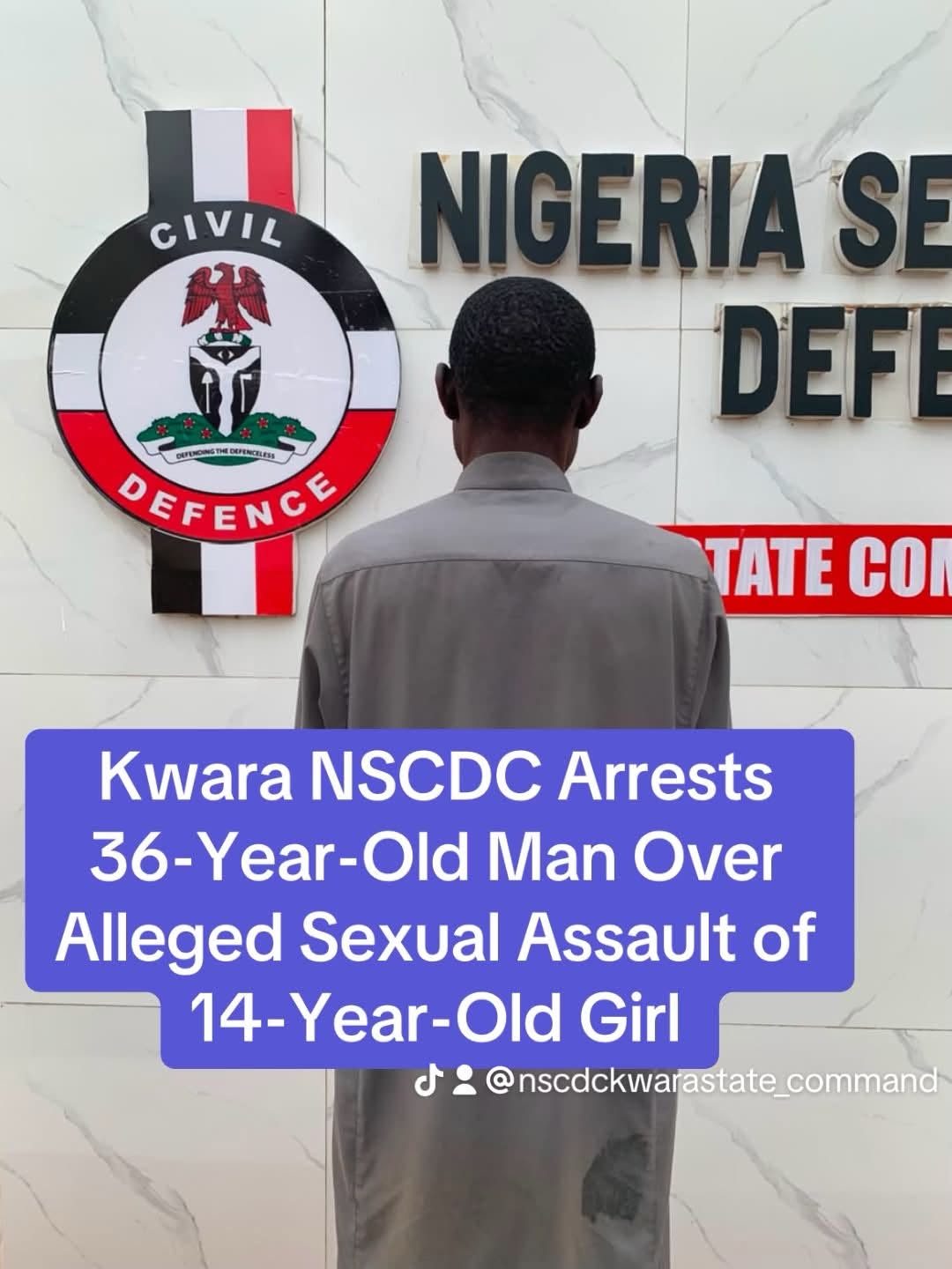 Kwara NSCDC arrests PoS operator for defiling teenager