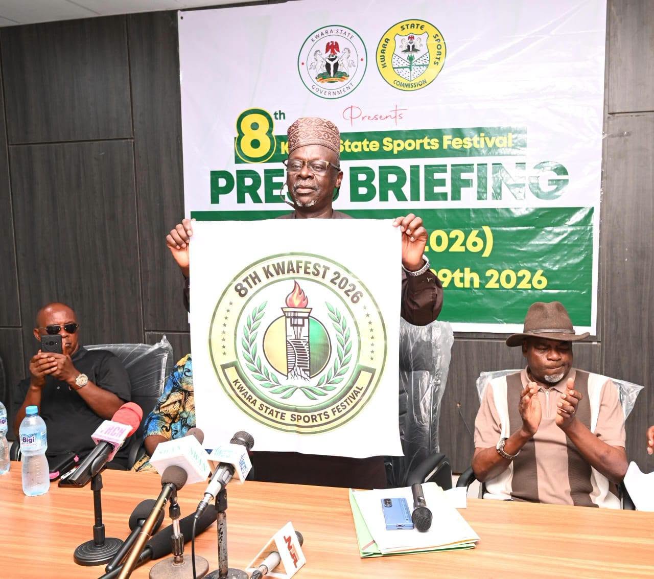 700 Athletes set for 8th Kwara Sports Festival as Commission unveils logo, mascot