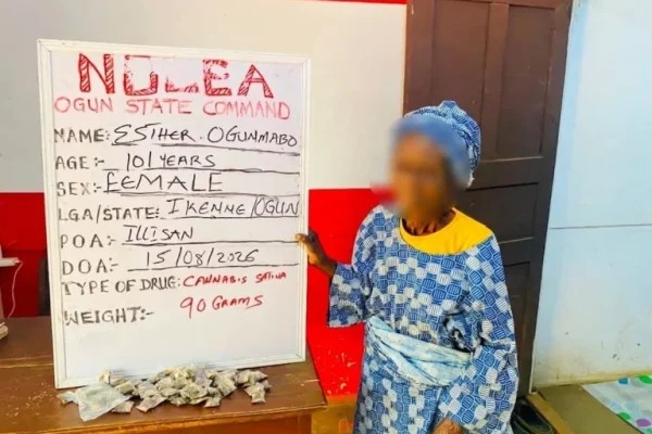 101-year-old great-grandma arrested for selling drugs in sachets