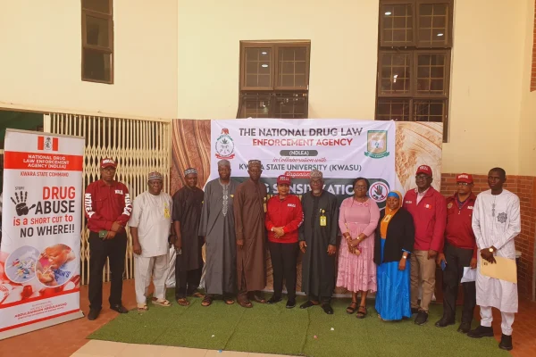 NDLEA blames proliferation of club houses for rising drug abuse in KWASU community