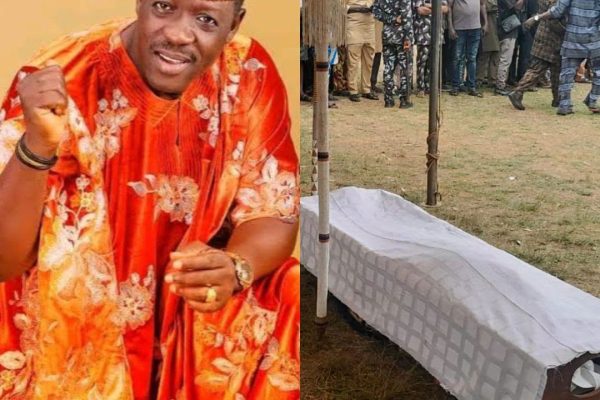 Tears as Nollywood Legend Ogogo Is Laid to Rest in Ilaro {Photos}
