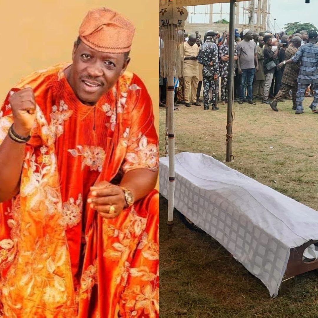Tears as Nollywood Legend Ogogo Is Laid to Rest in Ilaro {Photos}
