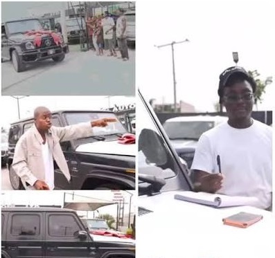 Peller receives G-Wagon gift worth N300m from Mansa