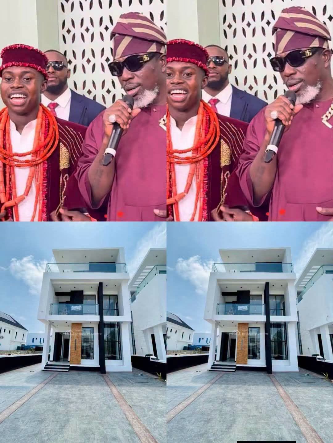 Real estate mogul gifts Peller ₦400m mansion at lavish wedding