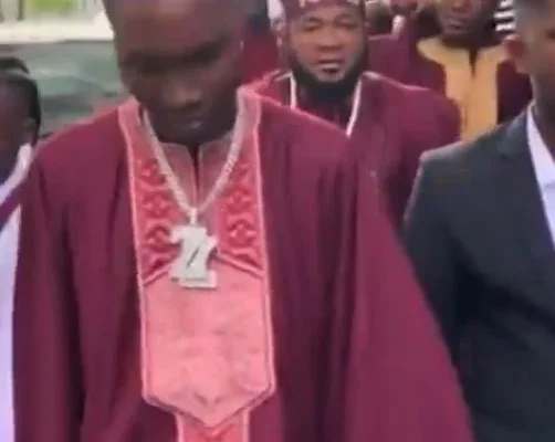 Sam Larry spotted at Peller, Jarvis’ wedding after surviving fatal auto crash