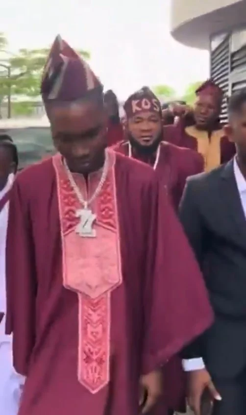 Sam Larry spotted at Peller, Jarvis’ wedding after surviving fatal auto crash