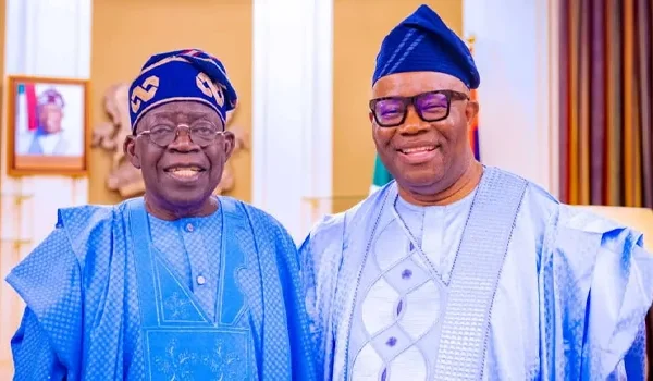 Tinubu, Akpabio in closed-door meeting at Aso Rock