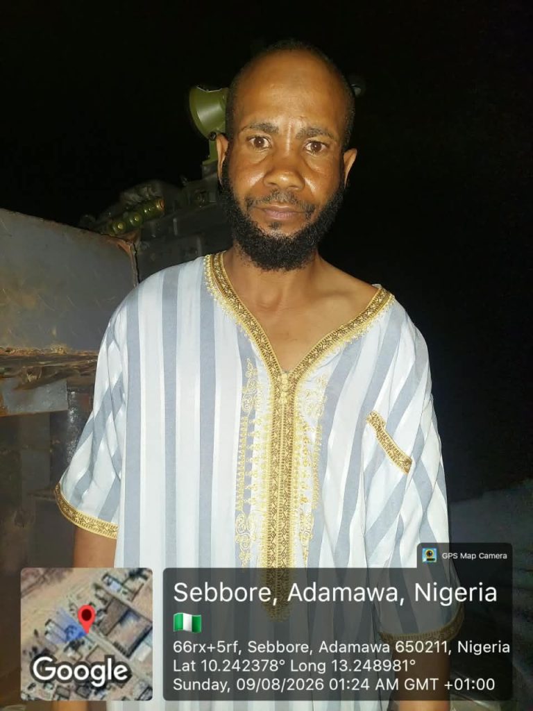 Troops arrest suspected terrorist collaborator in Adamawa