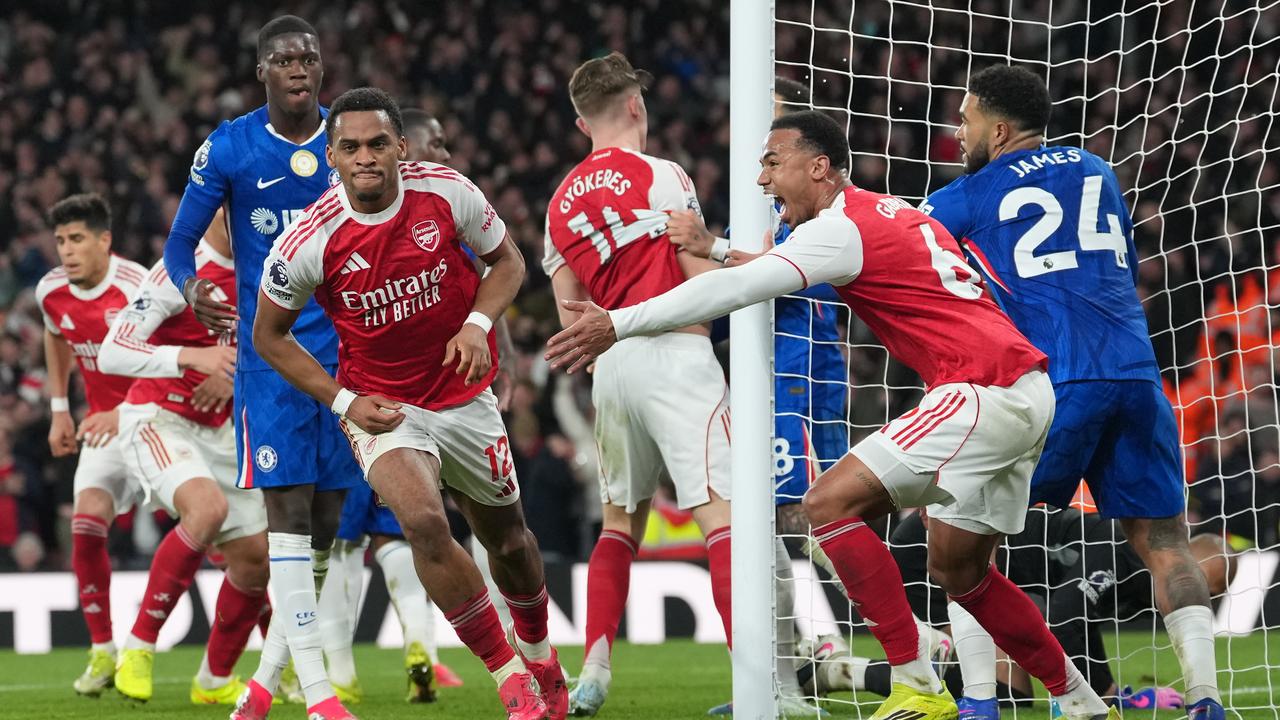 EPL table: Arsenal remain joint-top with Man City after 2-1 win over Chelsea
