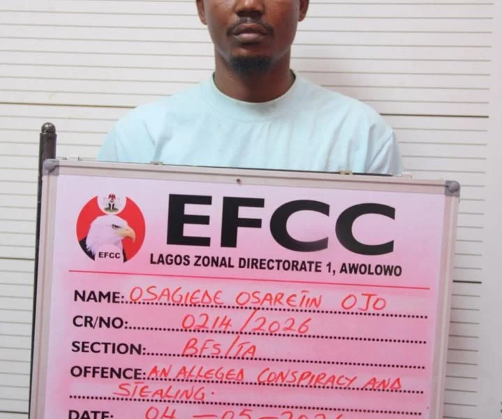 EFCC arraigns man over alleged ₦700m fraud in Lagos