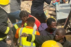Ilorin Building Collapse: Four rescued, four feared dead as Fire Service leads operation