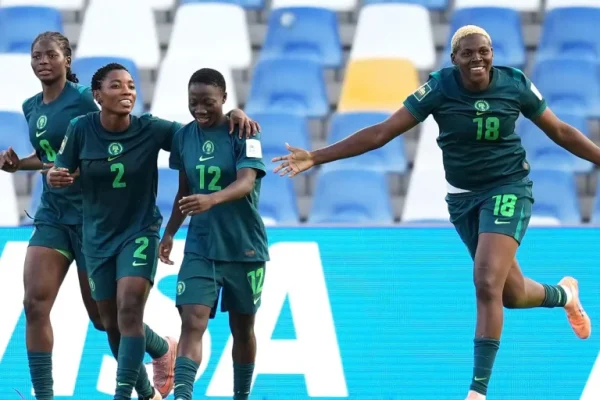 Falconets beat England 3-0, reach World Cup quarter-finals