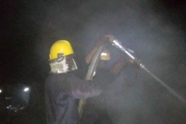 Late-night fire guts four-bedroom building in Ilorin