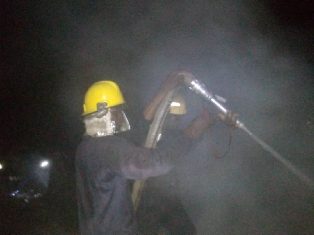 Late-night fire guts four-bedroom building in Ilorin