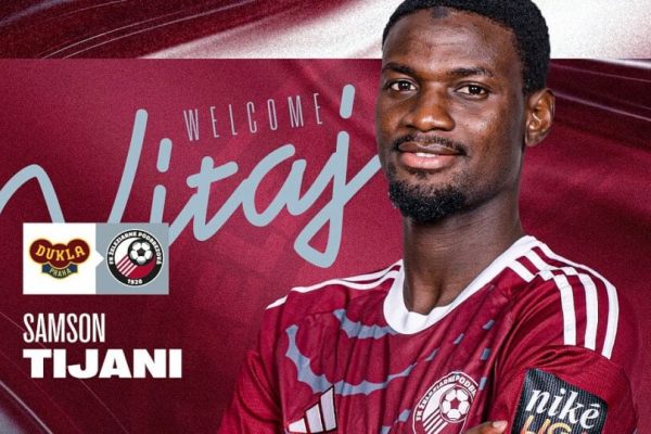 TRANSFER: Nigerian midfielder Tijani joins Slovakian club on loan